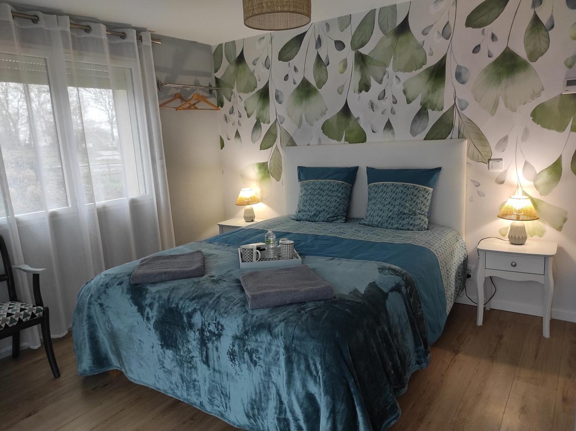 Aux Agapanthes Bed & Breakfast Pluherlin Bagian luar foto